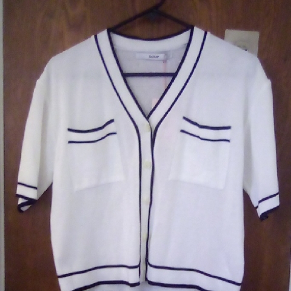 Short Sleeve Cardigan By Soup